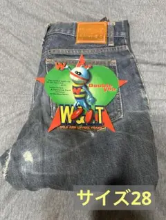 W&LT ウォルターヴァンベイレンドンク　落書きデニムショーツ w36 Walter Van Beirendonck - W&LT ウォルターヴァンベイレンドンク
