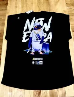【新品】アークナイツ　NEWREAコラボTシャツ　皇帝ペンギンモデル　XL