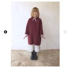 新品 liilu キルトコート berry 6Y