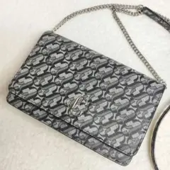 超希少!ジミーチュウ チェーンショルダーバッグ ショルダーウォレット グリッター