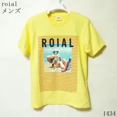 roial メンズ Tシャツ M イエロー