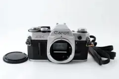 美品 キャノン AE-1 シルバー フィルムカメラ モルト新品交換済 Y422