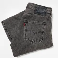 LEVI'S PREMIUMリーバイス 501 ブラックデニム ジョガー W30