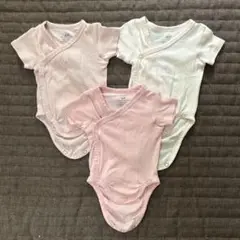 H&M オーガニックコットン ベビー肌着 3枚セット