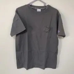 Champion グレー Tシャツ Mサイズ ポケット付き