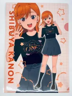 澁谷かのん クリアファイル 6thライブTシャツ 報知