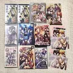【現状品】 PSP ゲームソフト 薄桜鬼シリーズ 10本セット ＋おまけ