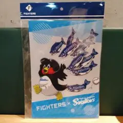 希少 ファイターズ×つば九郎 コラボクリアファイル 未開封品