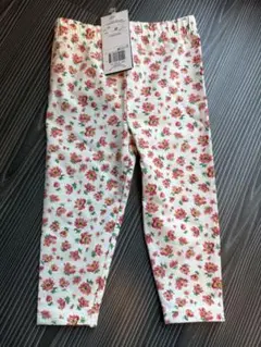 花柄レギンス　12M 80cm