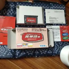 GBA ゲームボーイアドバンス箱説明書はがき　高校受験アドバンスシリーズ英単語編