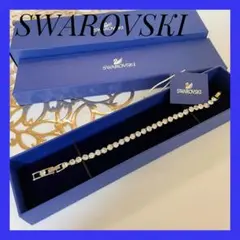 【極美品❤️】 スワロフスキー SWAROVSKI ブレスレット Tennis