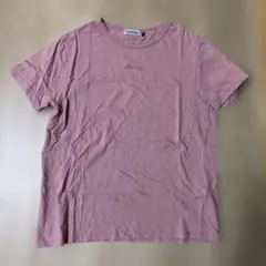 ピンク 半袖Tシャツ avirex