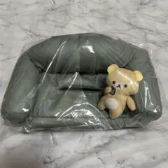 リラックマ ソファ型ティッシュボックス グリーン