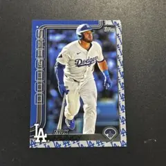 Max Muncy 2025 Topps ドジャースロゴパラレル MLBカード