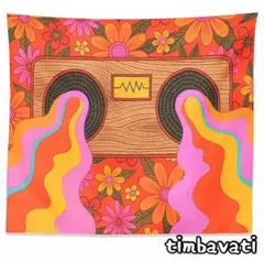 ☆新品☆ サイケデリック タペストリー レトロ ヴィンテージ 70s ＊038＊