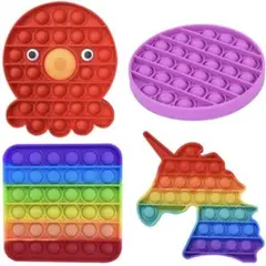 プッシュポップバブル スクイーズ玩具 プッシュポップ スクイーズ おもちゃ