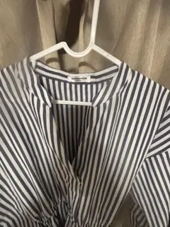 OLIVE des OLIVE ストライプ シャツワンピース