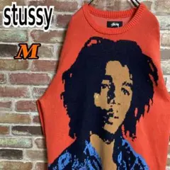 ステューシー stussy BOB MARLEY セーター ボブマーリー☆ M