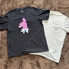 FORTNITE フォトナ ラマ ピンクのクマちゃん Tシャツ Lサイズ UT