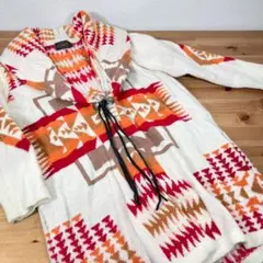 PENDLETON ペンドルトン ネイティブ柄 ジャガードロングガウン