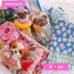 見えてる福袋④トートバック/ファスナーポーチ/ガーゼハンカチ♡コヤンイサムチョン