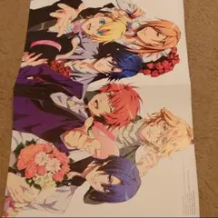 うたのプリンスさま（うたプリ）両面ポスター♯13　花束　音也&トキヤ&真斗など