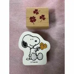 スヌーピー 花束 木
