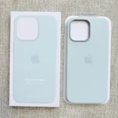 新品未使用· iPhone 16 ProMax シリコンケース ミントグリーン