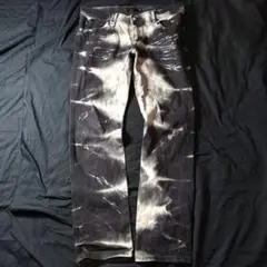00s archive skull black denim grange y2k