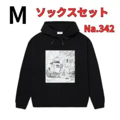 ONE PIECE Lacoste　扉絵プリント フーディー ソックス日本限定