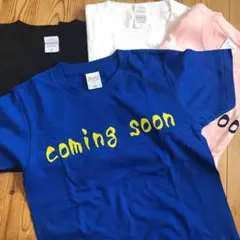 【140cm】coming soon Tシャツ(ブルー)