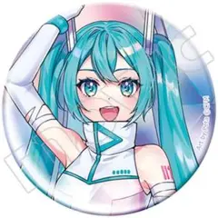 初音ミク　フィーチャーアイドル　缶バッジ　アニメイト