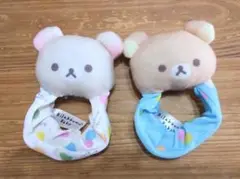 【美品】新生児から使えるラトル リラックマ＆コリラックマ