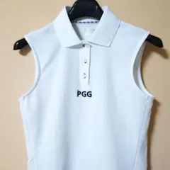 PGG　スリーブレス ポロシャツ