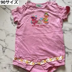 エルモ ロンパース ピンク 90サイズ