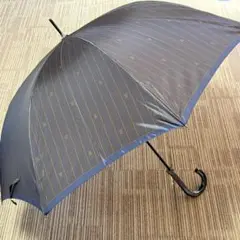 美品未使用　ランバンコレクション　ロゴ総柄　メンズ　紳士　雨傘　長傘