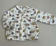 80サイズ のりものパーカー