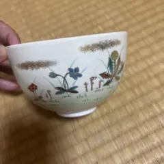 Ｎ４９５　茶碗　『京焼』『前田宝泉造』『御題　聖夜』　共箱　茶道具　クリスマス 抹茶碗 クリスマス 宝泉 - 京焼清水焼 松韻堂