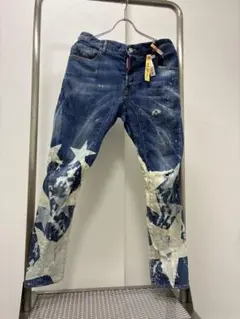 美品 DSQUARED2 Tidy Biker Jean スターブリーチデニム
