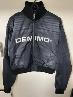 DEMMO ブラック MA-1風ジャケット