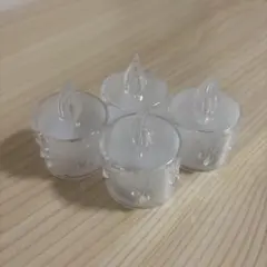 LEDキャンドル ろうそく風 4個セット
