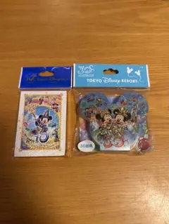 【新品】東京ディズニーシー 10周年、ランド30周年記念メモ帳 30枚入り