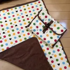 MHF MIKIHOUSE おむつポーチ＆オムツ替えシート