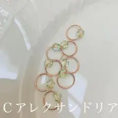 3/5大粒レア国産ビーズ「ヴィトライユ」 ステッチマーカー　編み物マーカー日本製