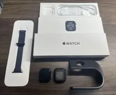 【ほぼ新品】Apple Watch SE本体バッテリー100%＋おまけ2点