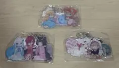 バーチャルYouTuber にじさんじ アクリルキーホルダー（全3種）セット。