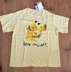 【新品未使用】ポケモン ピカチュウ ユニクロ 120cm 半袖Tシャツ