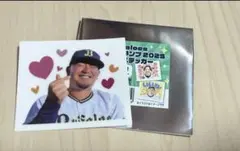 #4 森友哉　オリックスバファローズ　選手スタンプ2025 クリアステッカー