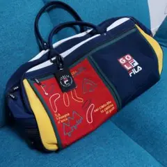 希少レア　FILA GOLF　キャリー付きボストンバッグ　ゴルフバッグ