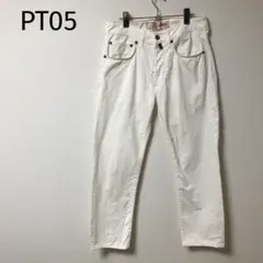PT05 ピーティーゼロチンクエ ホワイトデニム チノパン イタリア製 30
